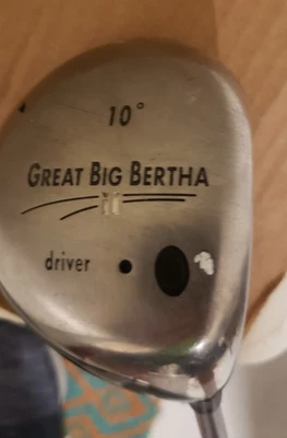 45.75 IN CALLAWAY GREAT BIG BERTHA II 10 DEG DRIVER GOLF CLUB V NICE   ES925 - Image 1 of 4