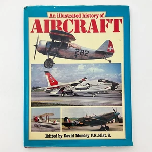 Illustrated History Aircraft David Monday Hardcover Book 1980 Airplane Reference - Bild 1 von 23