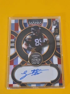 Logan Lee 2024 Wildcard #AMAC-LL Auto Mania Rookie Auto RC #2/5 Steelers SSP - Imagen 1 de 13