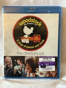 Woodstock: The Director's Cut: 40th Anniversary - Blu-ray - Brand New Sealed - Picture 1 of 3