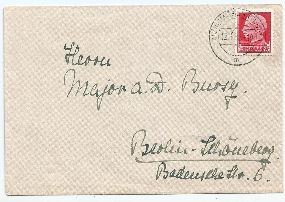 REGNO - ANNULLI IRRITUALI - TEDESCO SU IMPERIALE - Immagine 1 di 2