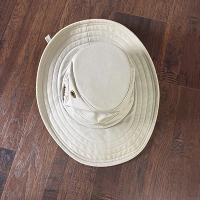 Sombrero The Tilley Durable Para Hombres 7 1/8 Caqui Exterior Pesca Senderismo Ala Ancha Foto 1 de 4