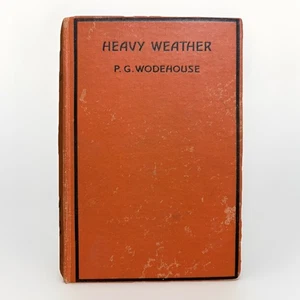 Heavy Weather P. G. Wodehouse 1st Edition 2nd Impression Herbert Jenkins HC 1933 - Picture 1 of 6