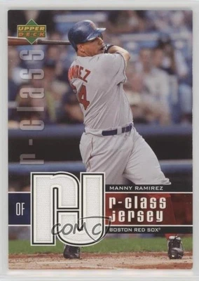 2004 Upper Deck R-Class Jerseys Manny Ramirez #MR - Image 1 of 2