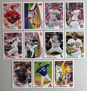 2013 Topps All Star Rookie Team sottoset 11 carte Gold Cup (Harper, Trout, Rizzo) - Foto 1 di 1