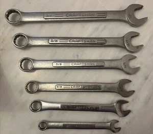 Craftsman V - Serie Kombination Schraubenschlüssel Set 6 Stck. 3/8” - 3/4” - Bild 1 von 4