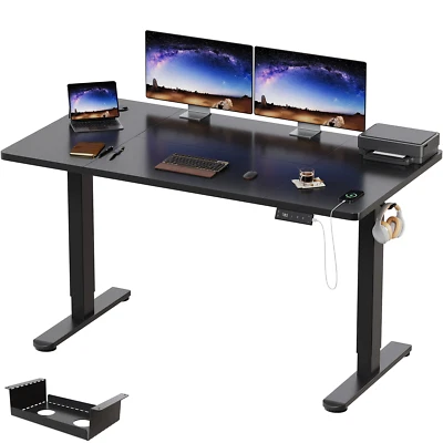 140/160/180cm Höhenverstellbarer schreibtisch Tischoberfläche Elektrischer - Bild 1 von 4