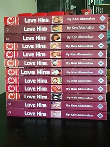 Love Hina Vol  1-9,11,13-14 English Manga Lot - Bild 1 von 4