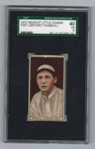 1912 T207 Recruit Cigars baseball card Lee Tannehill Chicago White Sox SGC 3 - Picture 1 of 2