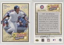 2005 Upper Deck Baseball Heroes Ryne Sandberg #69 HOF