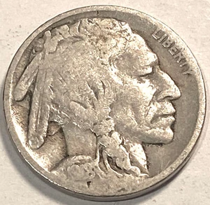 1918 P Buffalo Nickel VG + NO RESERVE *J499 - Picture 1 of 2