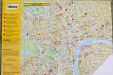 Vintage Central London folding road Map by Hertz