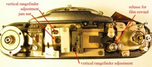 Reparaturanleitung für die VOIGTLANDER Prominent I & II Messsucherkameras (CD - Bild 1 von 12