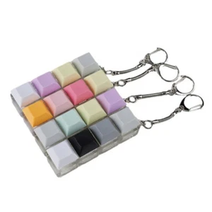 4-Keys Mechanical Keyboard Key Toy Keychain Party Stress Relief DIY Fidget - Photo 1/34
