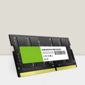 32GB RAM DDR4 (1x32GB) 3200MHz SODIMM PC4-2500 CL22 Laptop Memory 1.2V - Picture 1 of 5