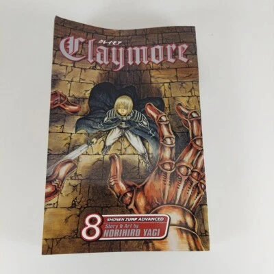 Claymore #8 The Witch's Maw Shonen Jump Advanced Horihiro Yagi 2007 1st Printing - Image 1 of 4