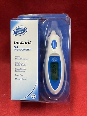 Termometro auricolare digitale istantaneo Premier Value NUOVO DI ZECCA - Immagine 1 di 3