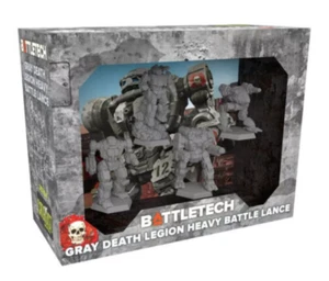 Battletech Gray Death Legion Heavy Battle Lance Mech Pack Regent Catapult Grey - Picture 1 of 1