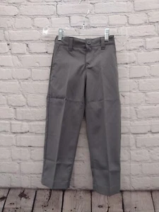 Lands End Boys Grey Uniform Pants Size 4 - Picture 1 of 4
