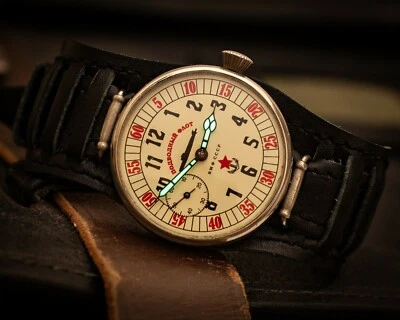 Large Wristwatches Men's Mechanical Big Watch  Russian Regulator submarine fleet - Image 1 of 4