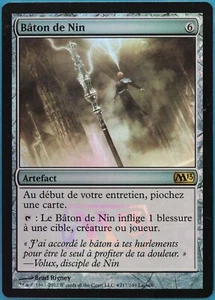 Staff of Nin (Release Promo) FOIL Magic 2013 / M13 (FRENCH) PLD (383265) - Picture 1 of 2