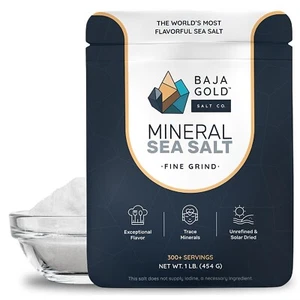 Sale marino minerale Baja Gold, macinatura fine, 1 libbra Borsa - Foto 1 di 5