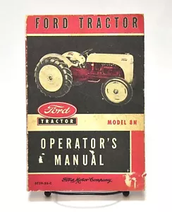 1952 FORD TRAKTOR BEDIENUNGSHANDBUCH FÜR MODELL 8N - Bild 1 von 6