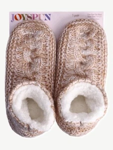 joyspun slipper socks with grippy soles. one size fits most. shoe size 7-9.5 - Picture 1 of 5
