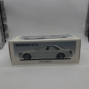 Autoart Maybach 57s Very Rare White 1/18 - Picture 1 of 6