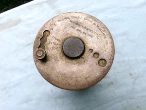 DE COLECCIÓN MORSE TWIST DRILL INDEX TIPO CIRCULAR - CON JUEGO COMPLETO DE BROCAS -1902 - Imagen 1 de 4