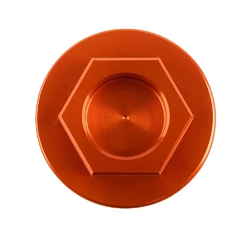 Tusk Oil Filler Plug Orange For KTM 540 DXC 1990-1991 - Image 1 of 4