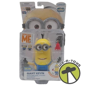 Despicable Me Giant Kevin, Mini Bob, Stuart, & Scarlet Illumination 20187 New - Picture 1 of 7