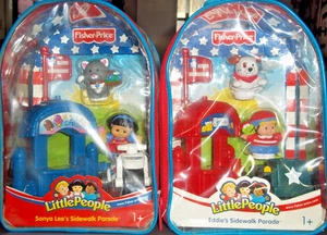 Fisher-Price Little People Eddie's Sidewalk Parade, Sonya Lee's Sidewalk Parade - Bild 1 von 8