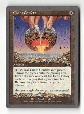 Chaos Confetti Unglued #72 Magic the Gathering - Image 1 of 2