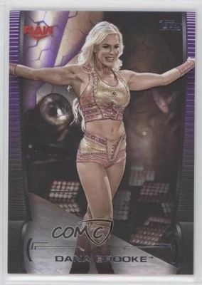 2021 Topps WWE Undisputed Purple 65/99 Dana Brooke #9 - Image 1 of 3