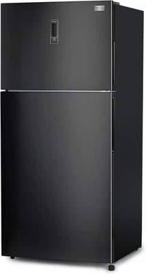 BLACK+DECKER 16,4 Cu. Refrigerador de montaje superior con congelador BR1640KB negro Foto 1 de 4