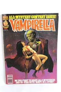 Vampirella #65 All-Mystery Alien Enrich Cover Art 1977 Warren Magazine VG- - Picture 1 of 5