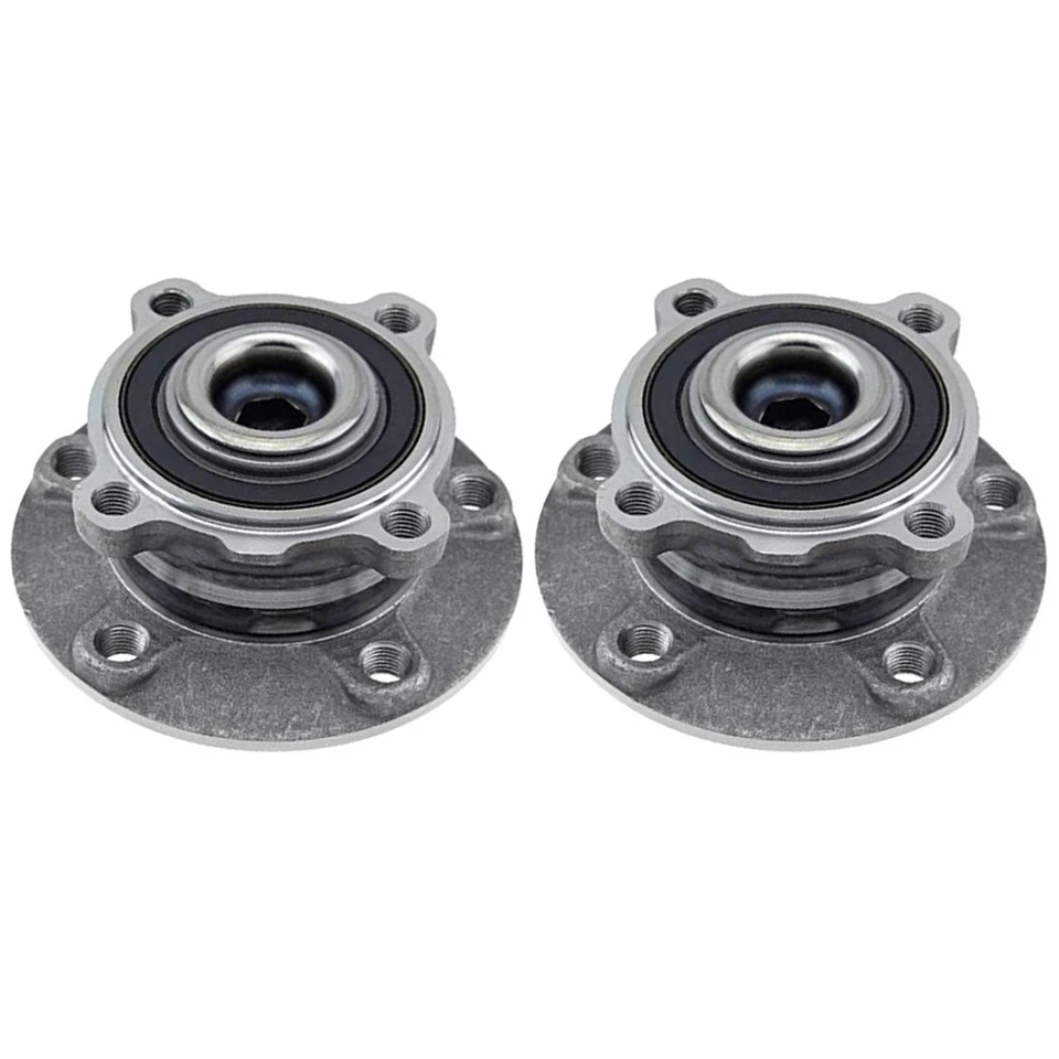2x Front Wheel Hub Bearing Assembly W/ABS For BMW 745I 745Li 750I 750Li 760I Foto 1 de 4