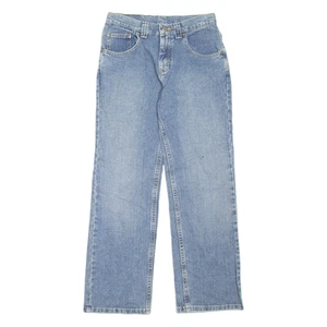 LEE Boys Jeans Blue Regular Straight Stone Wash W27 L27 - Picture 1 of 6
