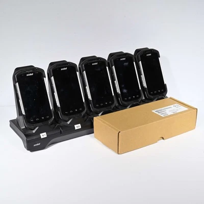 5 Symbol TC700H Scanners W/ Car Charger and 5 Bay Charging Station - Image 1 of 4