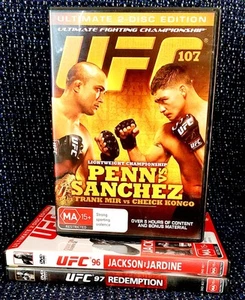 Paquete de DVD Ultimate Fighting Champion - Inc. UFC 107, 96 y 97 Región 4 - Imagen 1 de 14