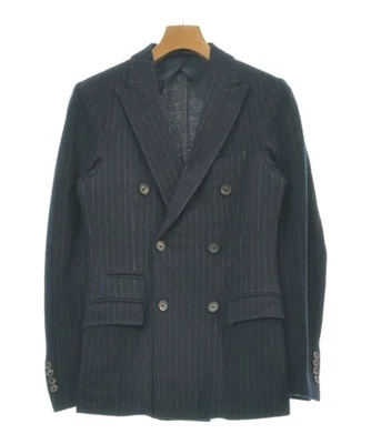 eleventy Tailored Jackets NavyxWhite(Stripe Pattern) 2200622302188 - Image 1 of 4