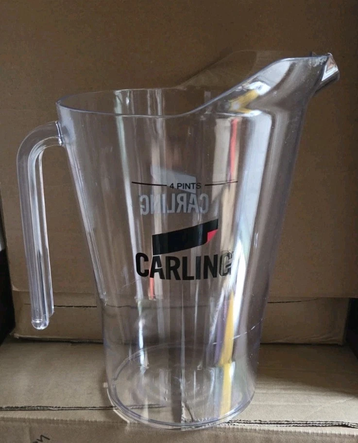  Carling Burton 4pt Pitcher Jug  Perfect Draft Bar Gift Pub - Image 1 of 1