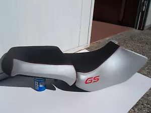 KIT COPRI SELLA BMW R1200 ESCLUSIVO x R 1200 GS Seat Cover MOTO R1200gs Argento - Imagen 1 de 2