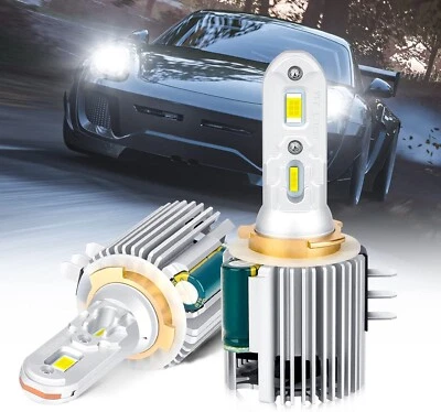 OPP ULITE H15 Led Headlight Bulbs Canbus Decoder, Upgraded Capacitance Design, 1 - Image 1 of 4