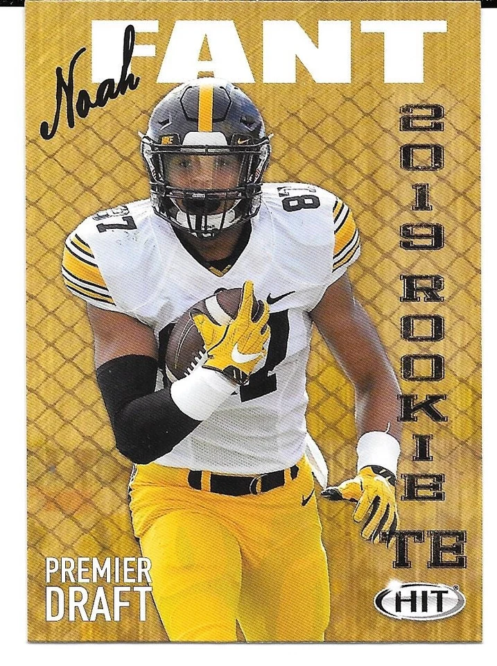 2019 Sage HIT #2 Noah Fant RC (Broncos) - Image 1 of 1
