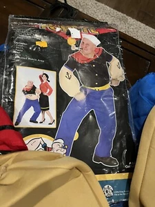 Costume Popeye Adult Character One Size Fun World 1996 King Features Costume - Picture 1 of 6