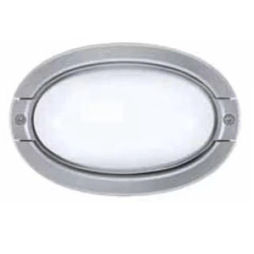 LAMPADA DA PARETE ELISSA OV E27 ARGENTO 12012703 - LAMPADA NON INCLUSA - Immagine 1 di 1