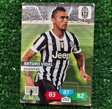 CARD ADRENALYN XL FOOTBALLERS PANINI 2013/14 JUVENTUS N°143 VIDAL 2014 ⚽️