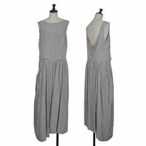 robe de chambre COMME des GARCONS Gather Rayon Dress Size S-M(K-130957) 2505TY - Picture 1 of 10